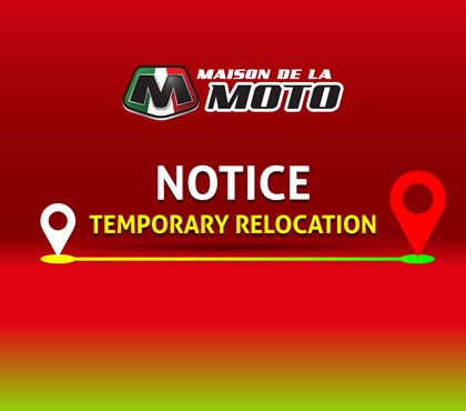 Notice - Temporary Relocation